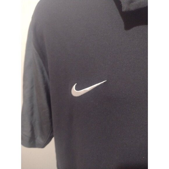 New Nike Dri Fit Wake Forest University Demon Deacons Black Polo Shirt Mens XXL - Picture 5 of 12